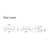 Zeal Laser Sofa Bed / 200x72cm